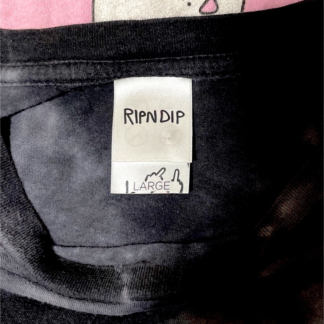 RIPNDIP(リップンディップ)のYYYー様専用　古着　リップンディップ メンズ長袖Tシャツ　Lサイズ メンズのトップス(Tシャツ/カットソー(七分/長袖))の商品写真