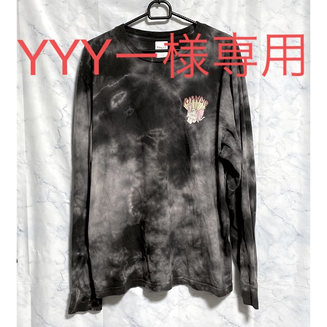 RIPNDIP(リップンディップ)のYYYー様専用　古着　リップンディップ メンズ長袖Tシャツ　Lサイズ メンズのトップス(Tシャツ/カットソー(七分/長袖))の商品写真