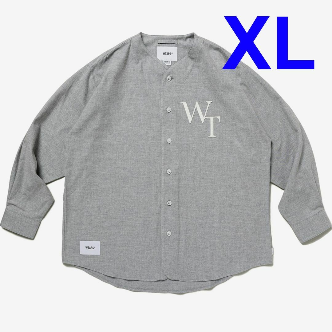 WTAPS LEAGUE LS GRAY XL 2023 新作 ダブルタップス