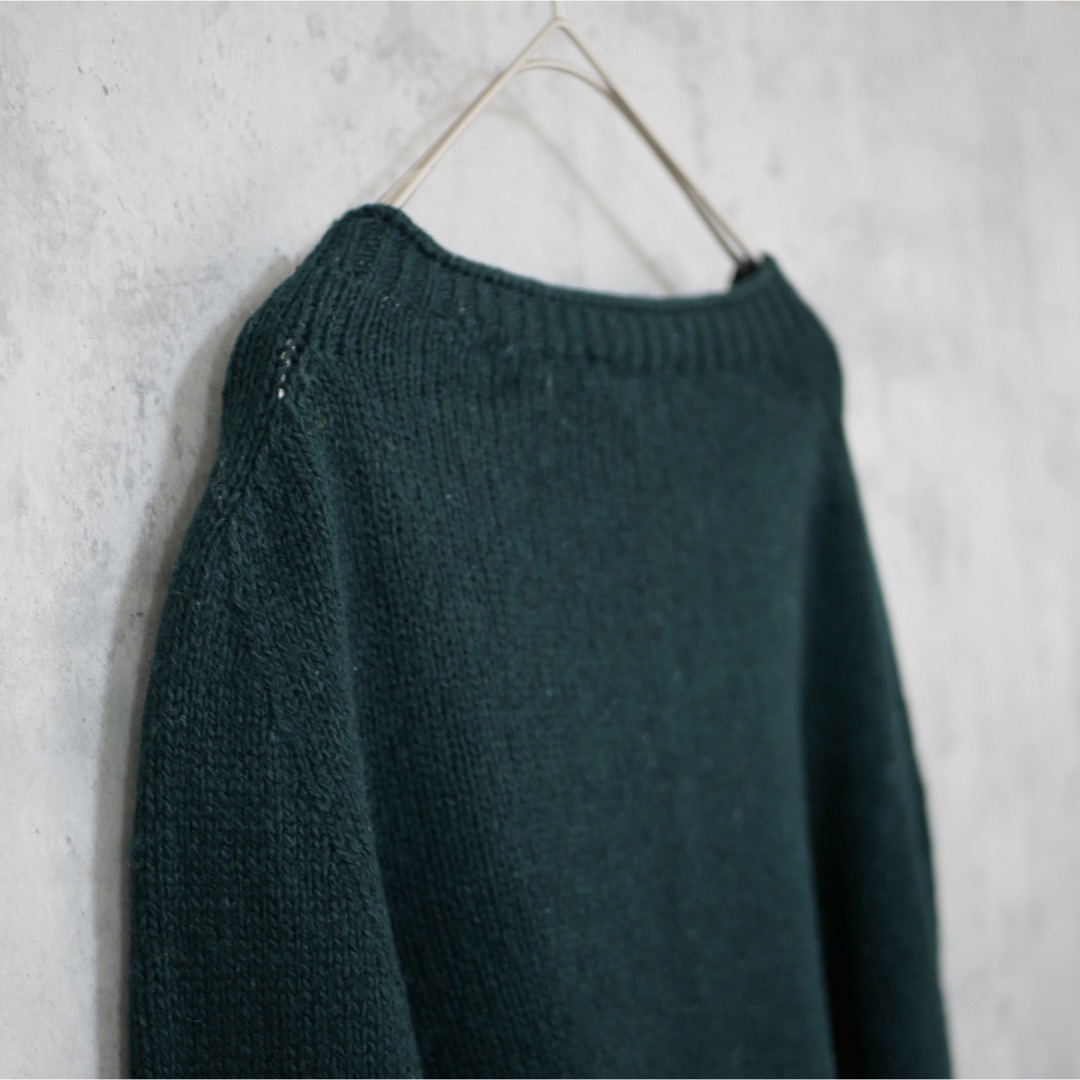 A.P.C. Forest Green Botole Neck Sweater-