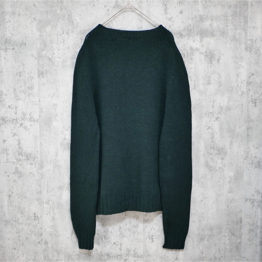 A.P.C. Forest Green Botole Neck Sweater-