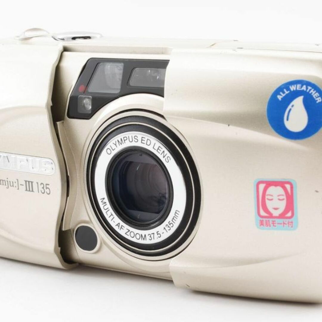 ✨完動品✨OLYMPUS μ Ⅲ 135 コンパクトフィルムカメラ-