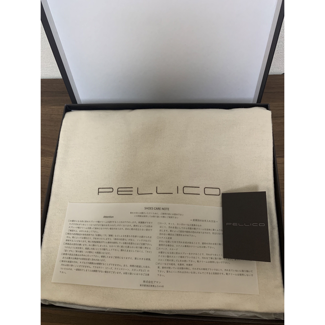 PELLICO - 未使用 PELLICO ペリーコ VOLTA ショートブーツ ブラックの