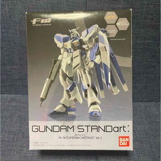 バンダイ(BANDAI)のガンダムスタンドアート　Hi-Vガンダム　メタリックバージョン(アニメ/ゲーム)