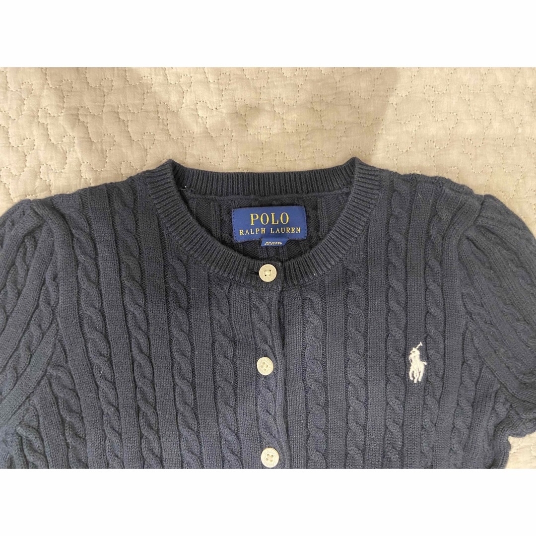 POLO RALPH LAUREN(ポロラルフローレン)のカーズ♡♡様　POLO RALPH LAUREN カーディガン 100 キッズ/ベビー/マタニティのキッズ服女の子用(90cm~)(カーディガン)の商品写真