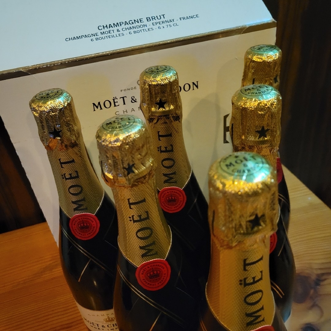 モエシャンドン 750ml 6本!! MOET CHANDON-