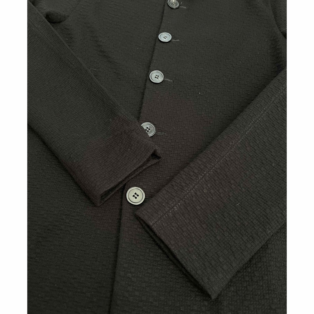 『ARMANI』 / アルマーニ 黒 カーディガン ジャケット 46サイズ 新品