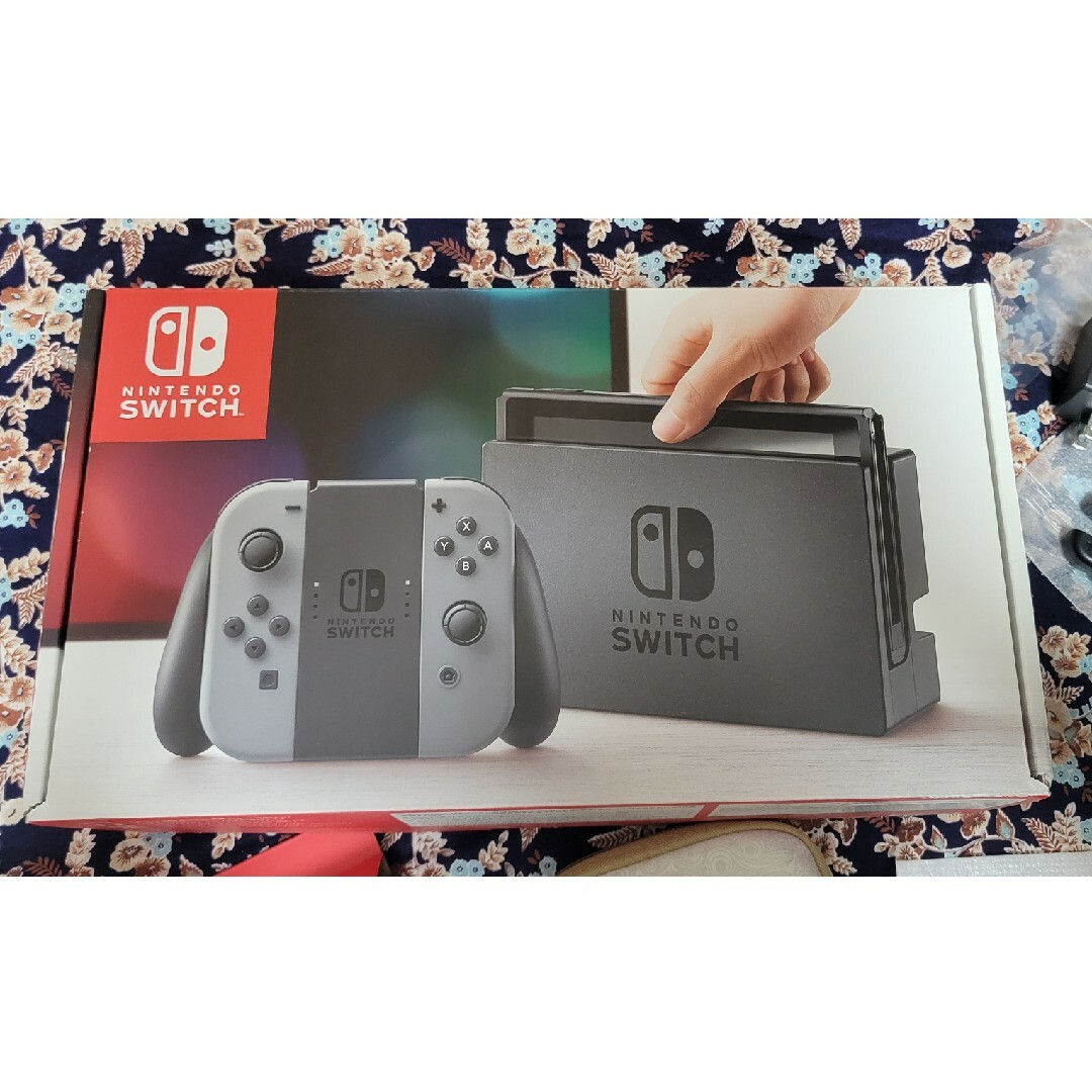 Nintendo Switch JOY-CON グレー 本体  HAC-S-KA