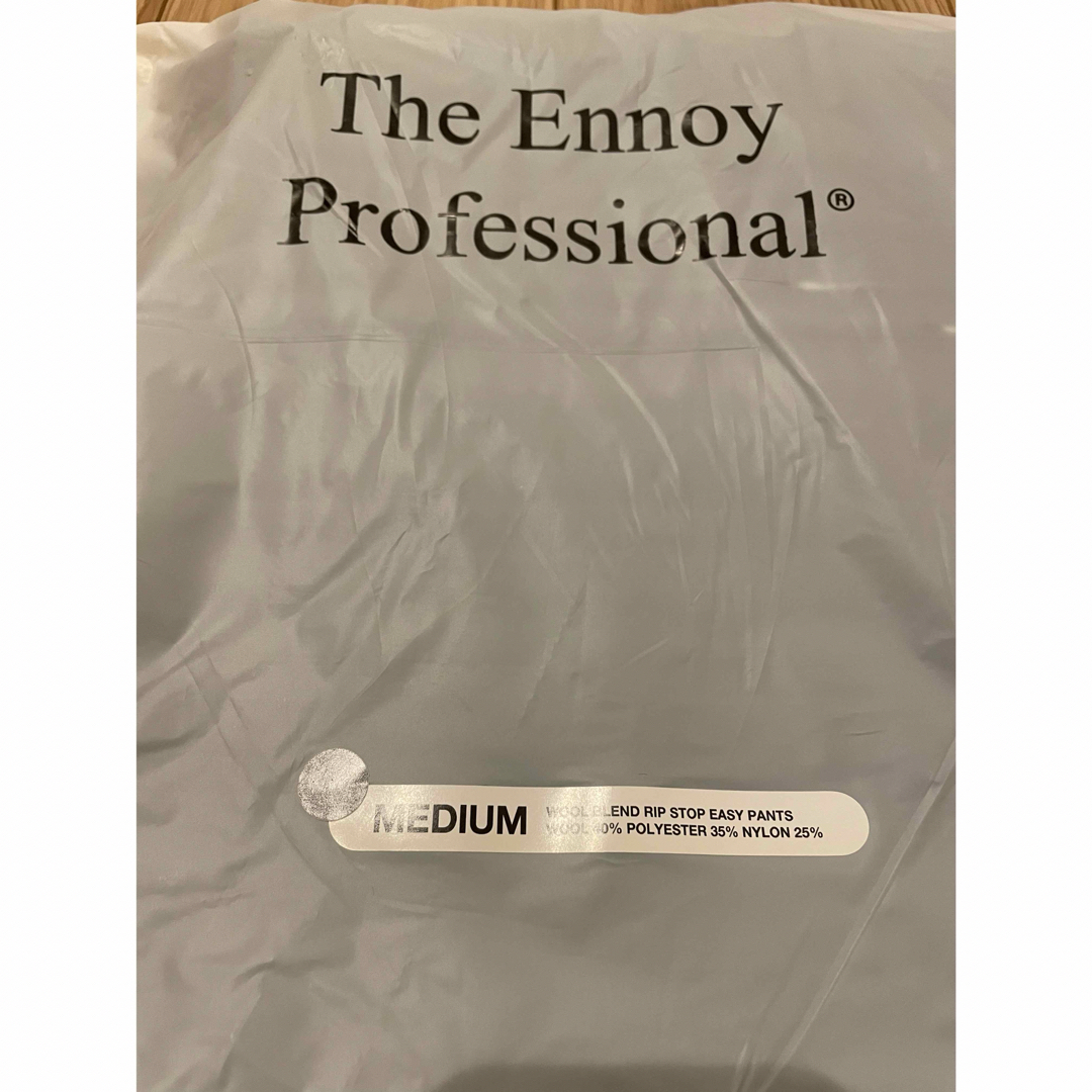 1LDK SELECT - 【ennoy】WOOL BLEND RIP STOP EASY PANTSの通販 by
