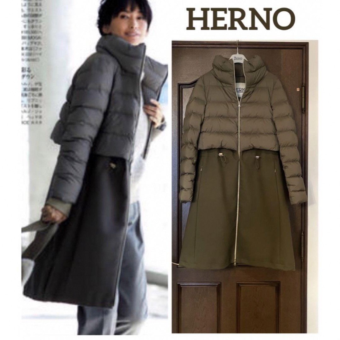 HERNO - 【超美品】ヘルノHERNO ダウンコートの通販 by U｜ヘルノなら