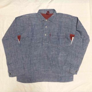 リーバイス(Levi's)の【激レア】levi'sリーバイス プルオーバーWガーゼシャツ 美品 メッシュ切替(シャツ)