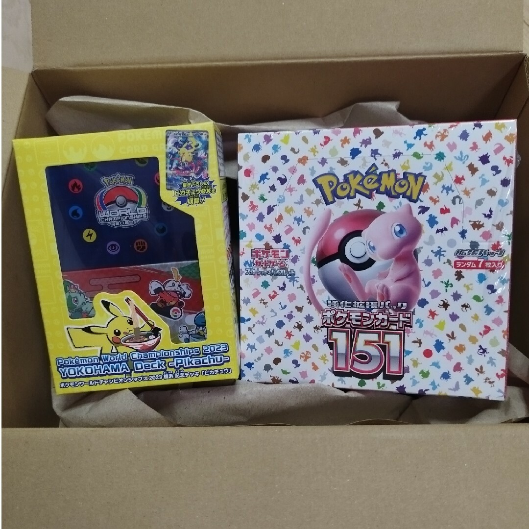 ポケモンカード151 box　横浜記念デッキセッ