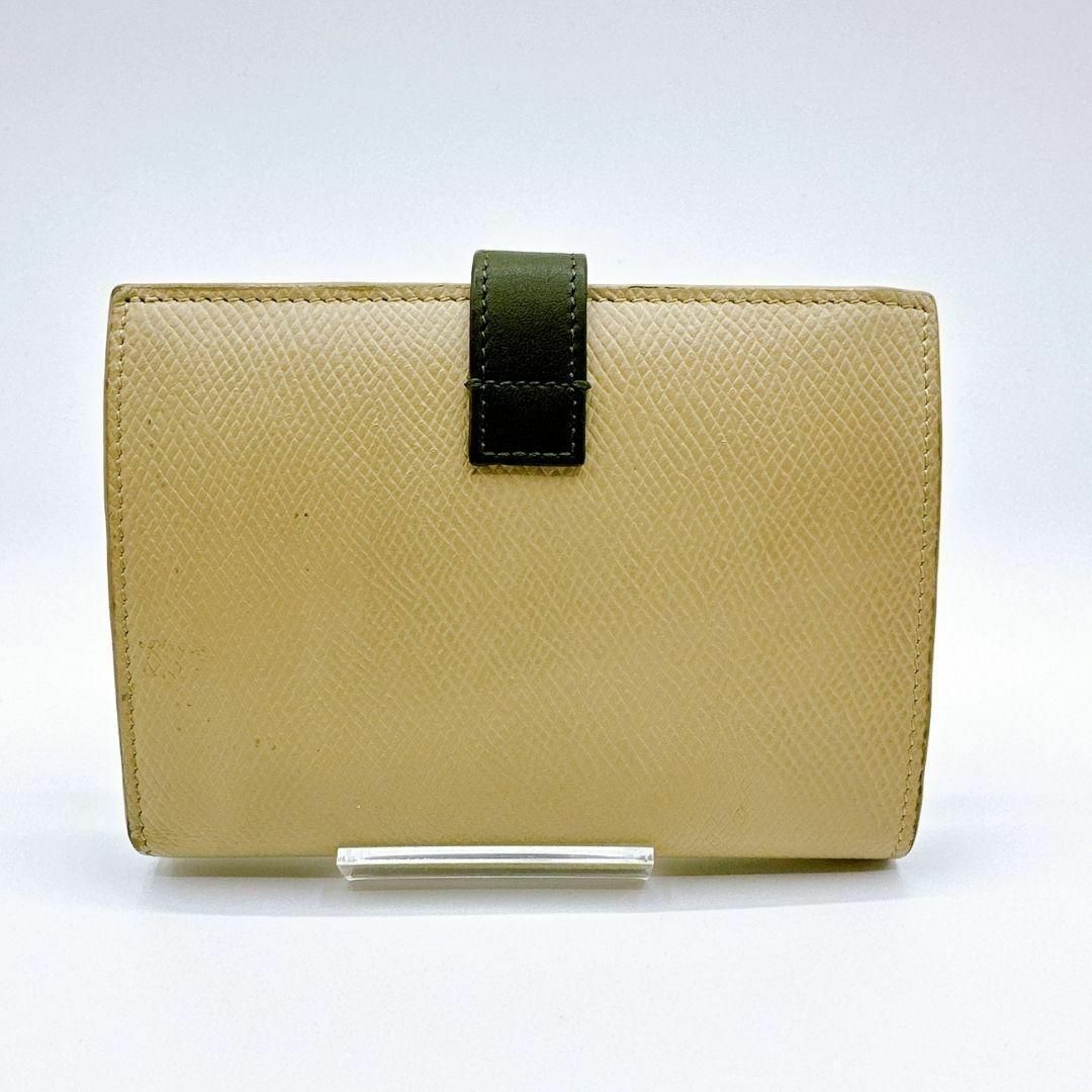 セリーヌ ミディアムストラップ 二つ折り財布　ベージュ　箱・保存袋・タグあり 2