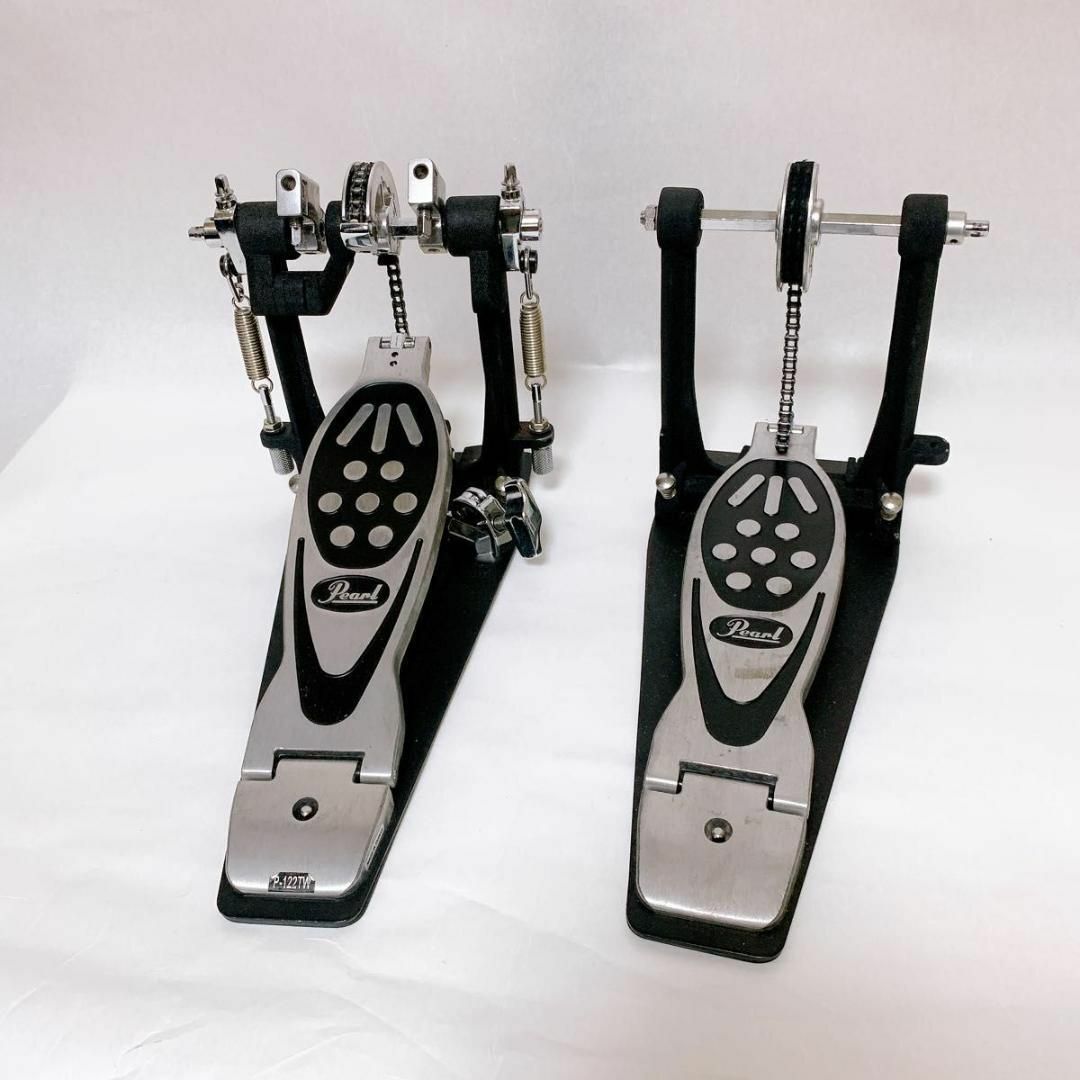 Pearl ツインペダル P-122TW - 楽器/器材 Pearl ツインペダル P-122TW - 楽器/器材