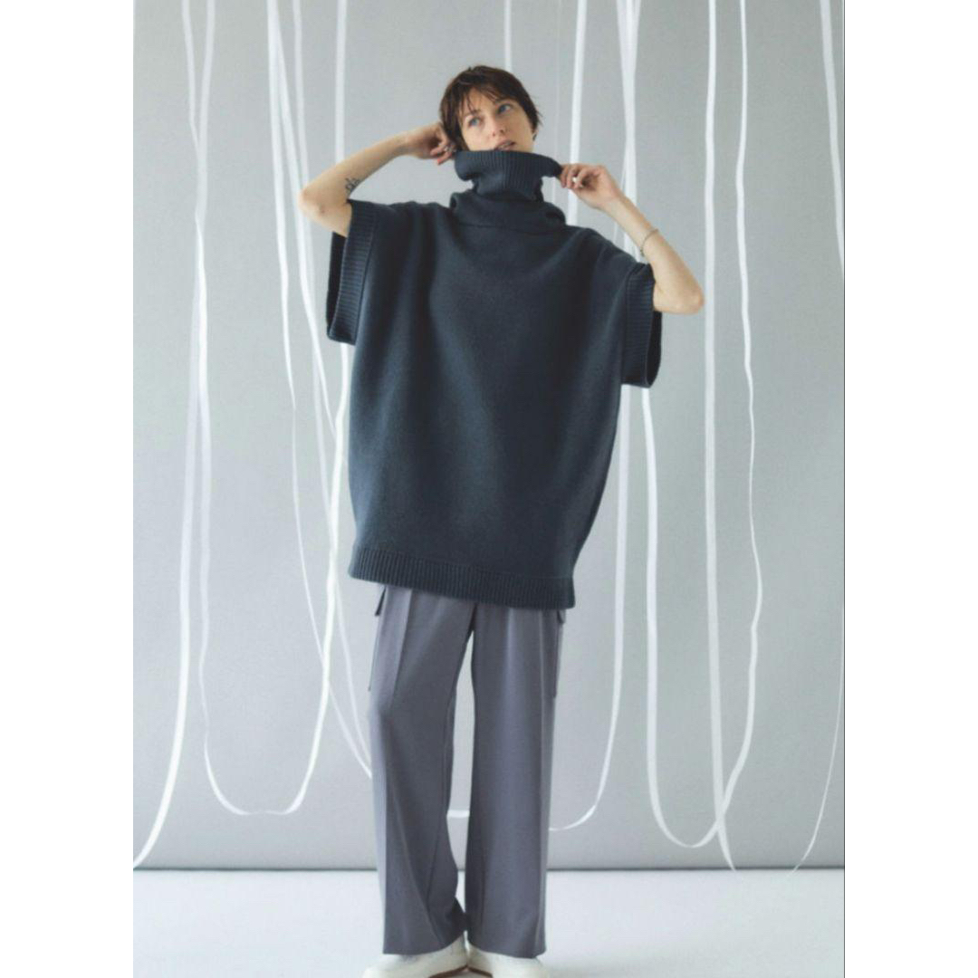 RIM.ARK(リムアーク)のHood design knit vest rim.ark レディースのトップス(ベスト/ジレ)の商品写真