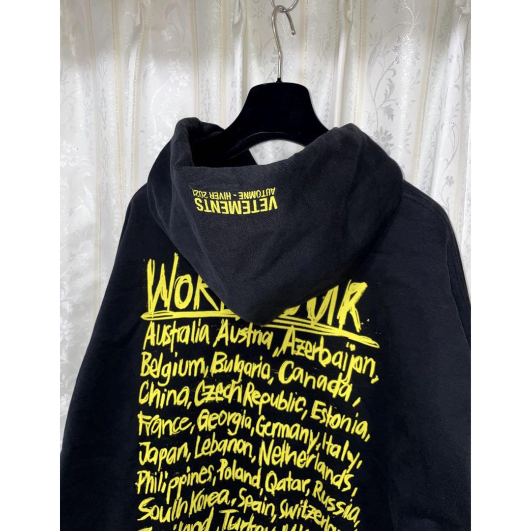 VETEMENTS ヴェトモン  World Tour HOODIE　パーカー