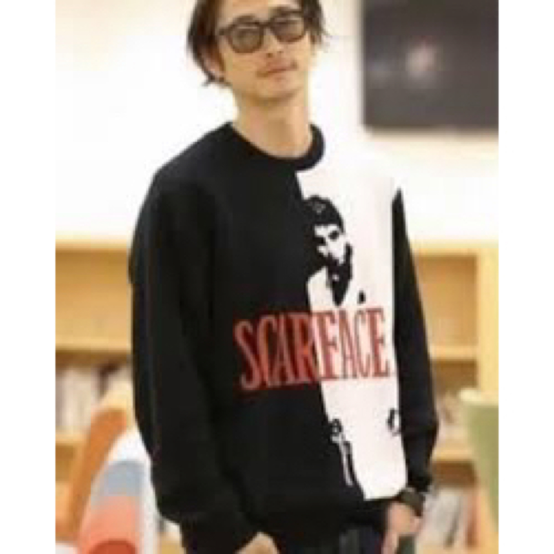 Supreme - 激レア! Supreme Scarface Sweater Black の通販 by Supreme - 激レア! Supreme Scarface Sweater Black の通販 by