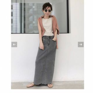 アパルトモンドゥーズィエムクラス(L'Appartement DEUXIEME CLASSE)の【専用です！】GOOD GRIEF DENIM LONG SK (ロングスカート)