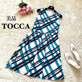 トッカ Vネック ひざ丈ワンピース(レディース)の通販 80点 | TOCCAの