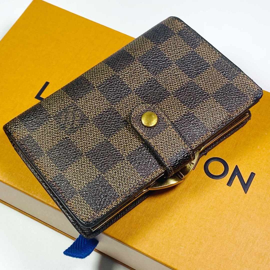 エレガント❣️ヴィトン✴️LOUISVUITTON✴️がま口折財布