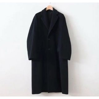 スタイリスト私物オーラリー　カシミヤ　ウール　チェスターコート　ブラック　19aw 0