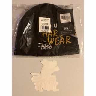 STUSSY - STUSSY MOUNTAIN HARDWEAR スカルキャップ ステッカー付の