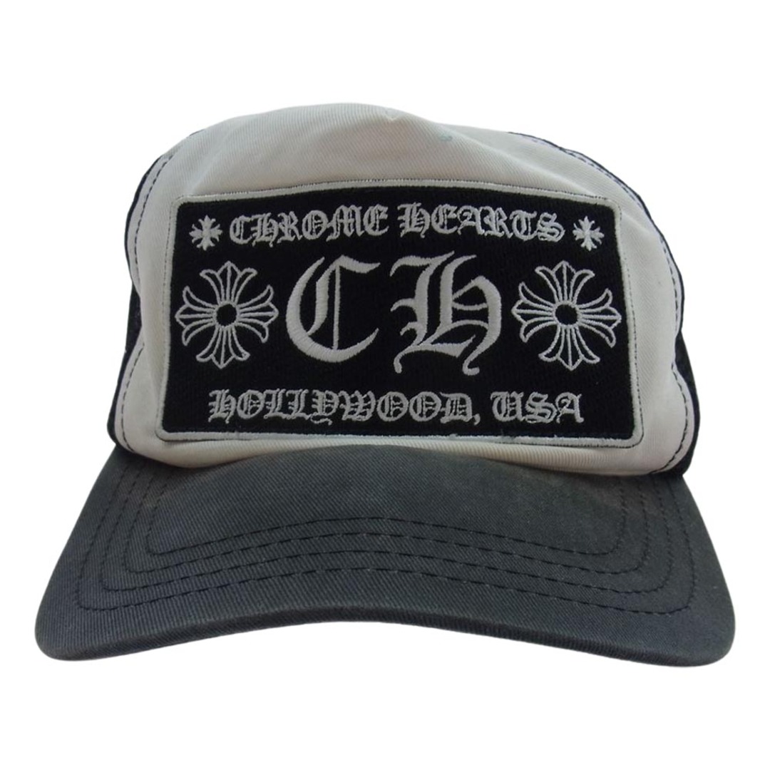 Chrome Hearts(クロムハーツ)のCHROME HEARTS クロムハーツ（原本無） キャップ TRUCKER CAP CHパッチ トラッカー キャップ ブラック系【中古】 メンズの帽子(その他)の商品写真