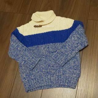 ベビーギャップ(babyGAP)のbabygap  ニット 青  90(ニット)