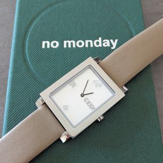 値下げ【新品未使用】NO Monday ノーマンデー 腕時計(腕時計)