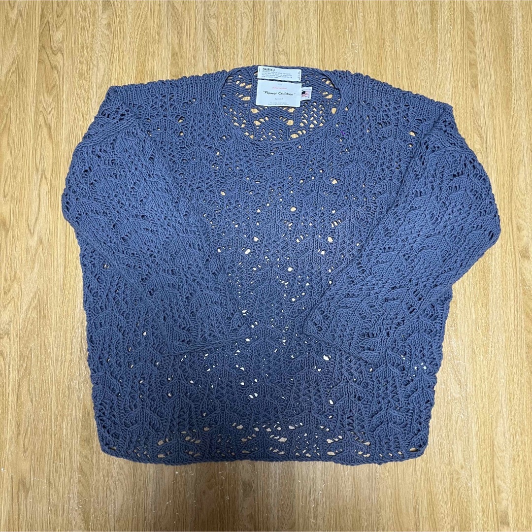 UNUSED(アンユーズド)のDAIRIKU [ Flower Pattern Hand Knitting ] メンズのトップス(ニット/セーター)の商品写真