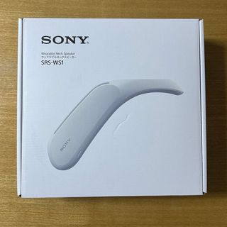 ソニー(SONY)のソニー SRS-WS1 ウェアラブルネックスピーカー(スピーカー)