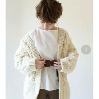 TODAYFUL Cable HandKnit Cardigan36新品未使用