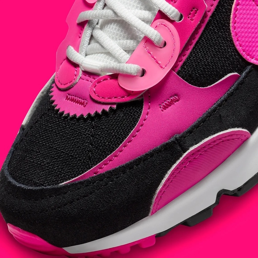NIKE - NIKE ナイキ AIR MAX90 エアマックス90 ピンクブラック23.5の