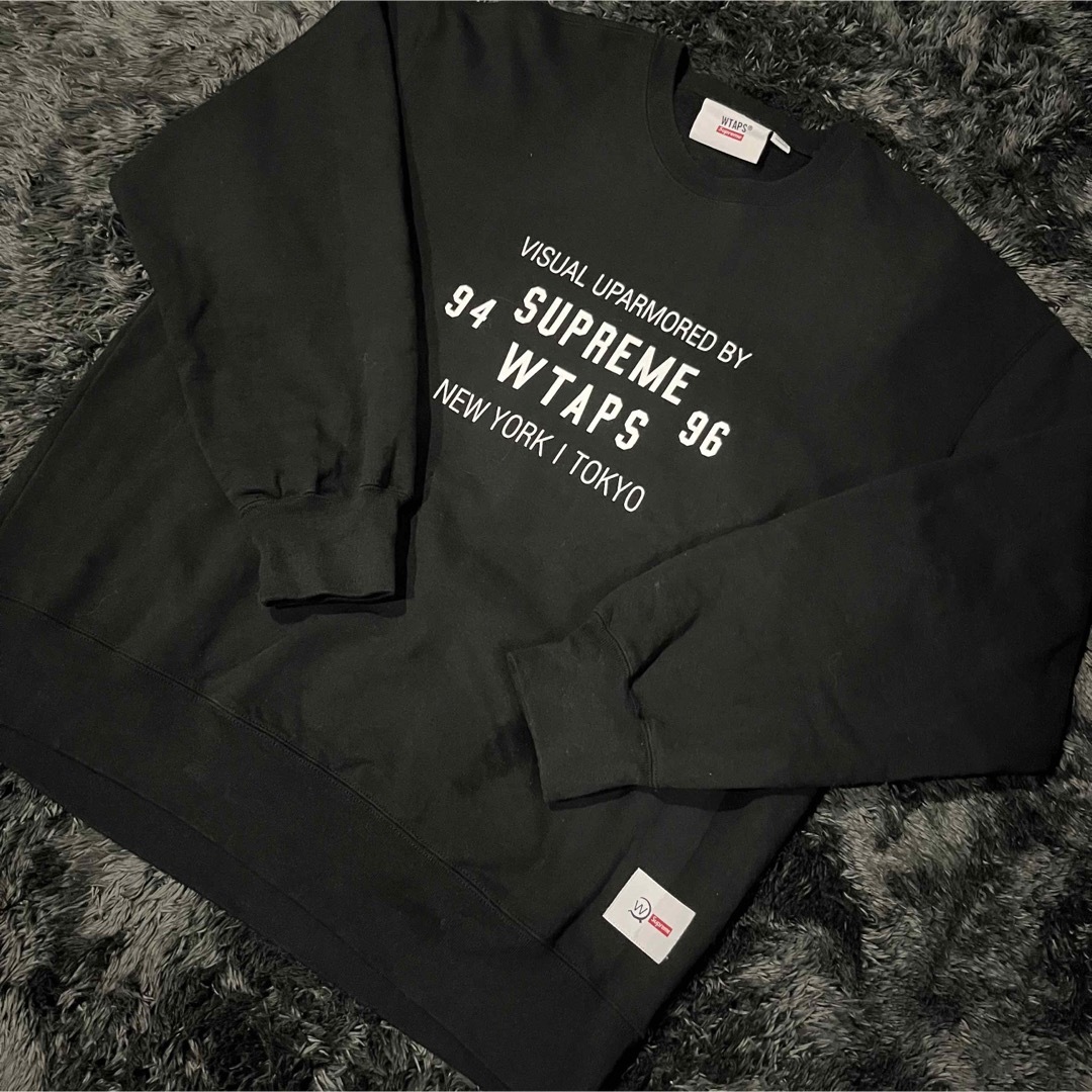 Supreme(シュプリーム)のwtaps⭐️supreme⭐️スウェット　XL メンズのトップス(スウェット)の商品写真