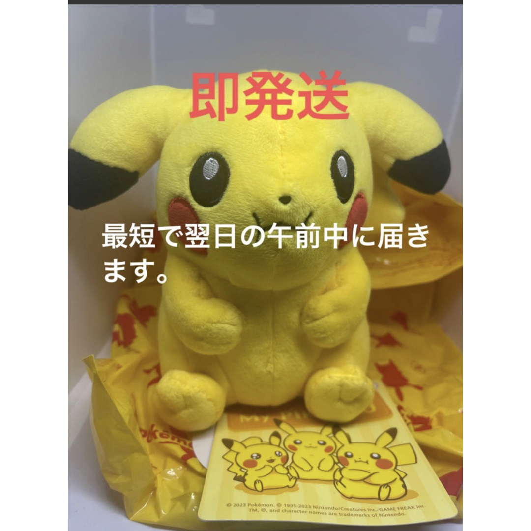 My PIKACHU マイピカチュウ 太め ぬいぐるみ - キャラクターグッズ