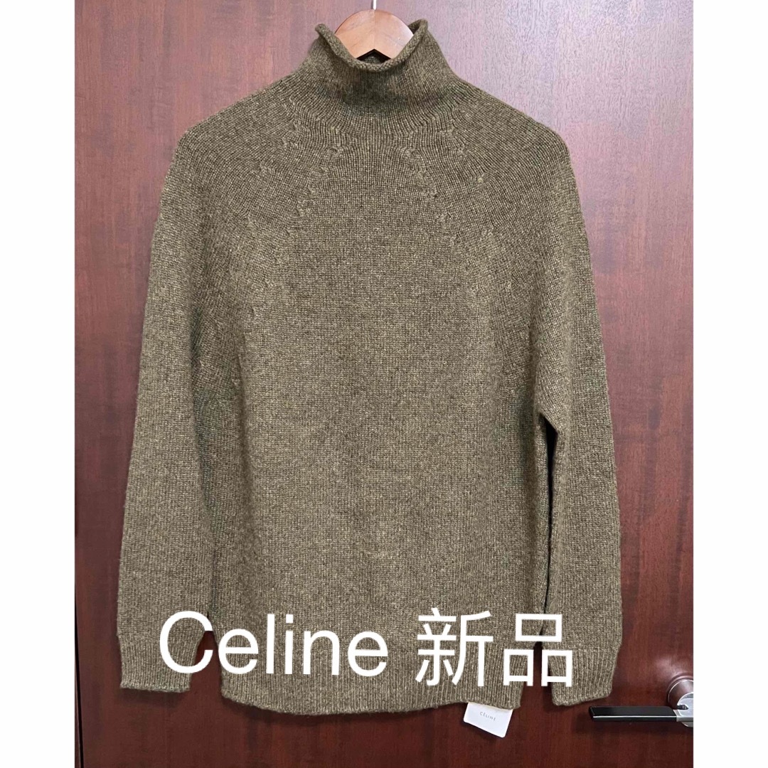 新品】 Celine 100%カシミヤ ハイネック S-