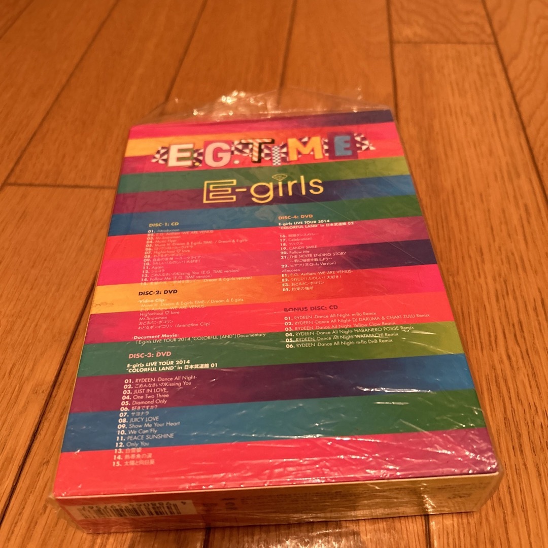 E-girls(イーガールズ)のEガールズ　CD DVD ツアーグッズ エンタメ/ホビーのDVD/ブルーレイ(アイドル)の商品写真