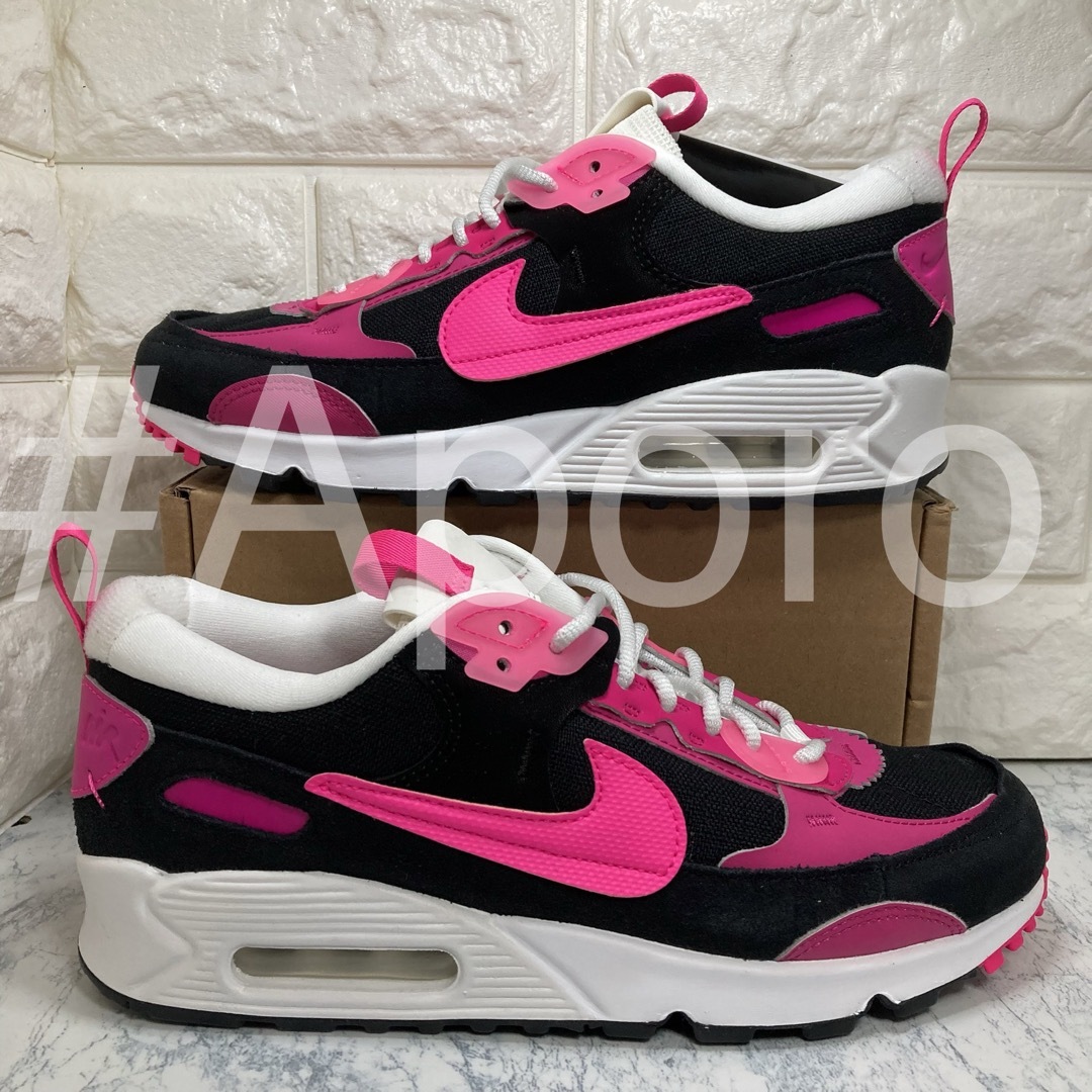 NIKE(ナイキ)のNIKE ナイキ  AIR MAX90 エアマックス90 ピンク ブラック26 レディースの靴/シューズ(スニーカー)の商品写真