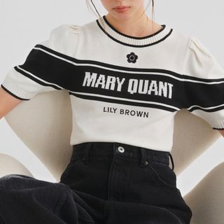 リリーブラウン(Lily Brown)の【LILY BROWN×MARY QUANT】ニットプルオーバー(ニット/セーター)