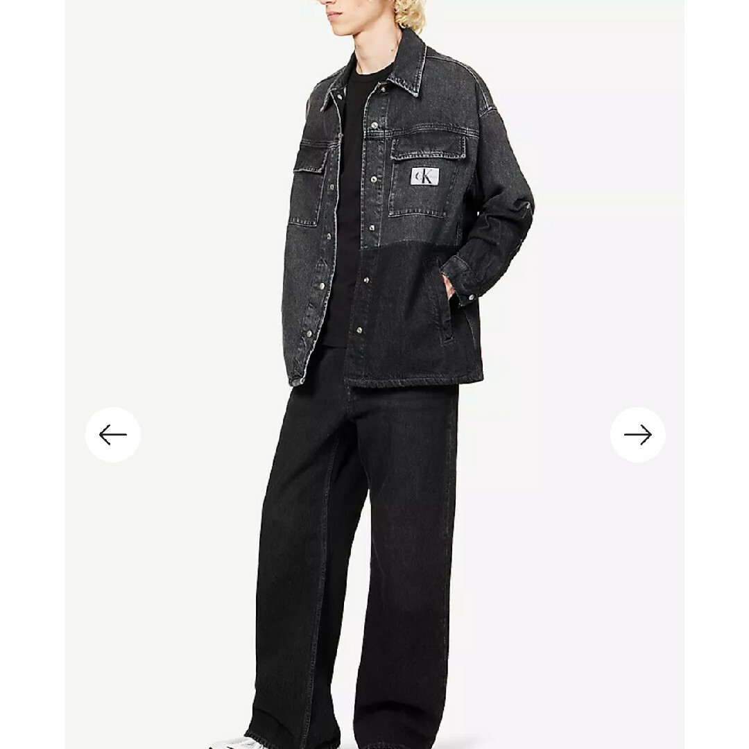 Calvin Klein(カルバンクライン)の新品 Calvin klein Jeans カルバンクライン ジーンズオーバ メンズのジャケット/アウター(Gジャン/デニムジャケット)の商品写真