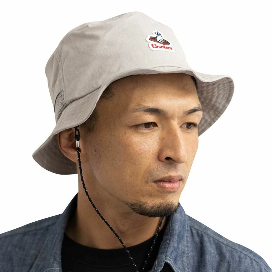 ファッション小物【色: グレー】ナコタ F.borders Special Hat パッカブルサ