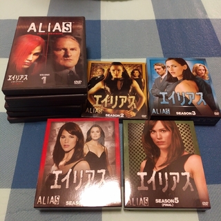エイリアス(ALIAS)のエイリアス シーズン１～5 コンパクトBox(外国映画)