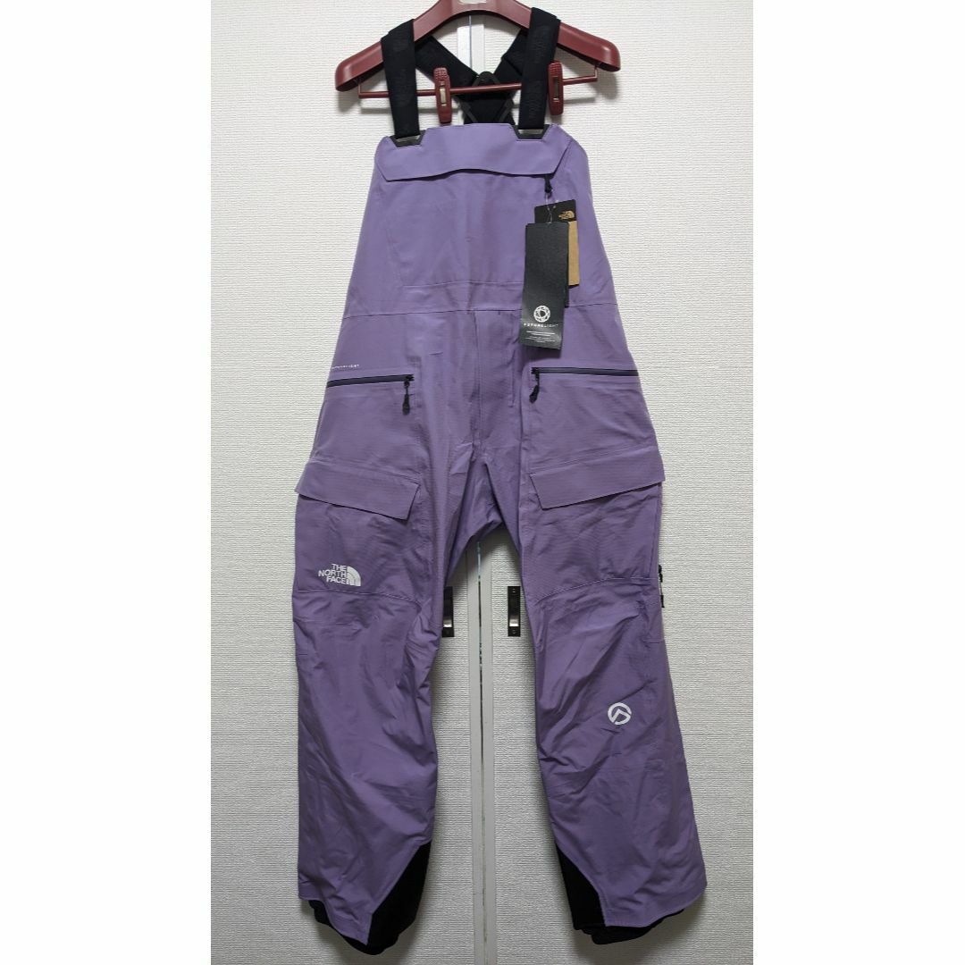 THE NORTH FACE(ザノースフェイス)の【新品】【North Face】FL RTG Bib パープルヘイズLサイズ スポーツ/アウトドアのスノーボード(ウエア/装備)の商品写真