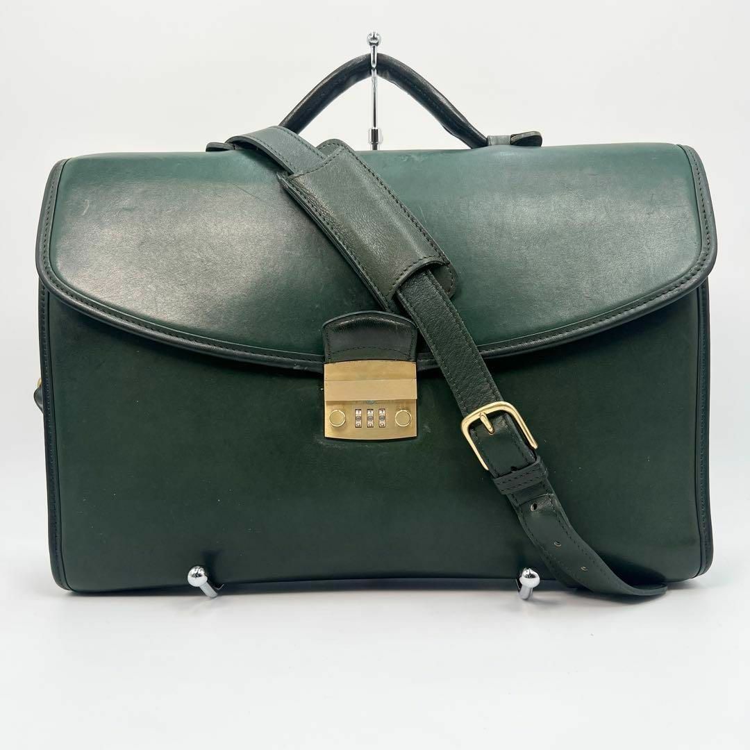 COACH - COACH コーチ ビジネスバッグ 2way ダイヤルロック レザーの
