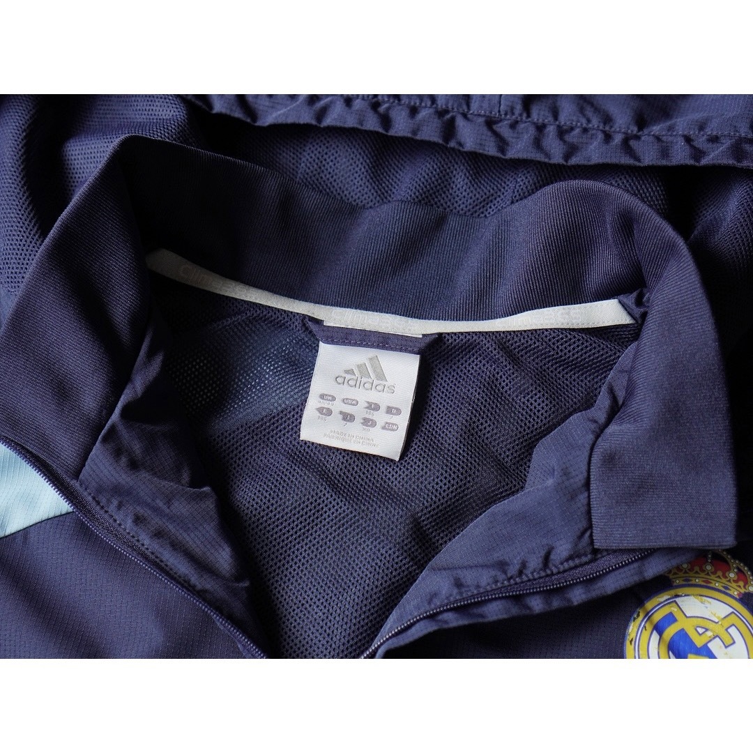 adidas - 00s 古着 adidas レアルマドリード ハーフジップ ナイロン