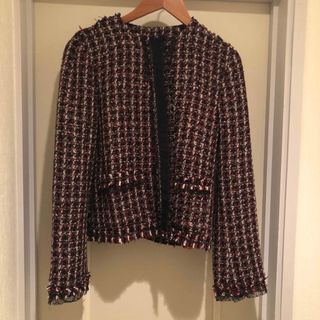 ロキエ(Lochie)のZARA tweed jacket(ノーカラージャケット)