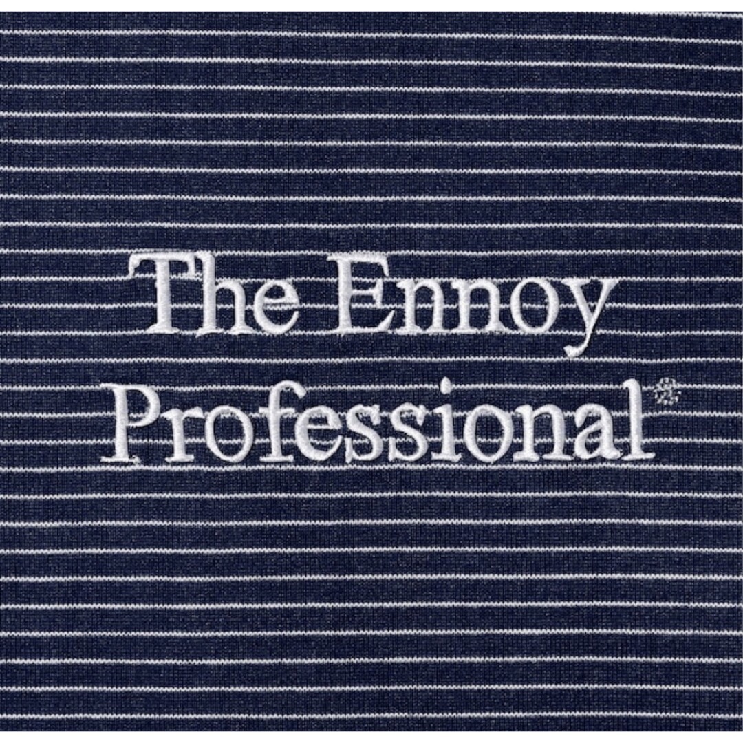 ENNOY L/S BORDER T-SHIRTS NAVY × WHITE 高品質の人気 15.0%割引 www
