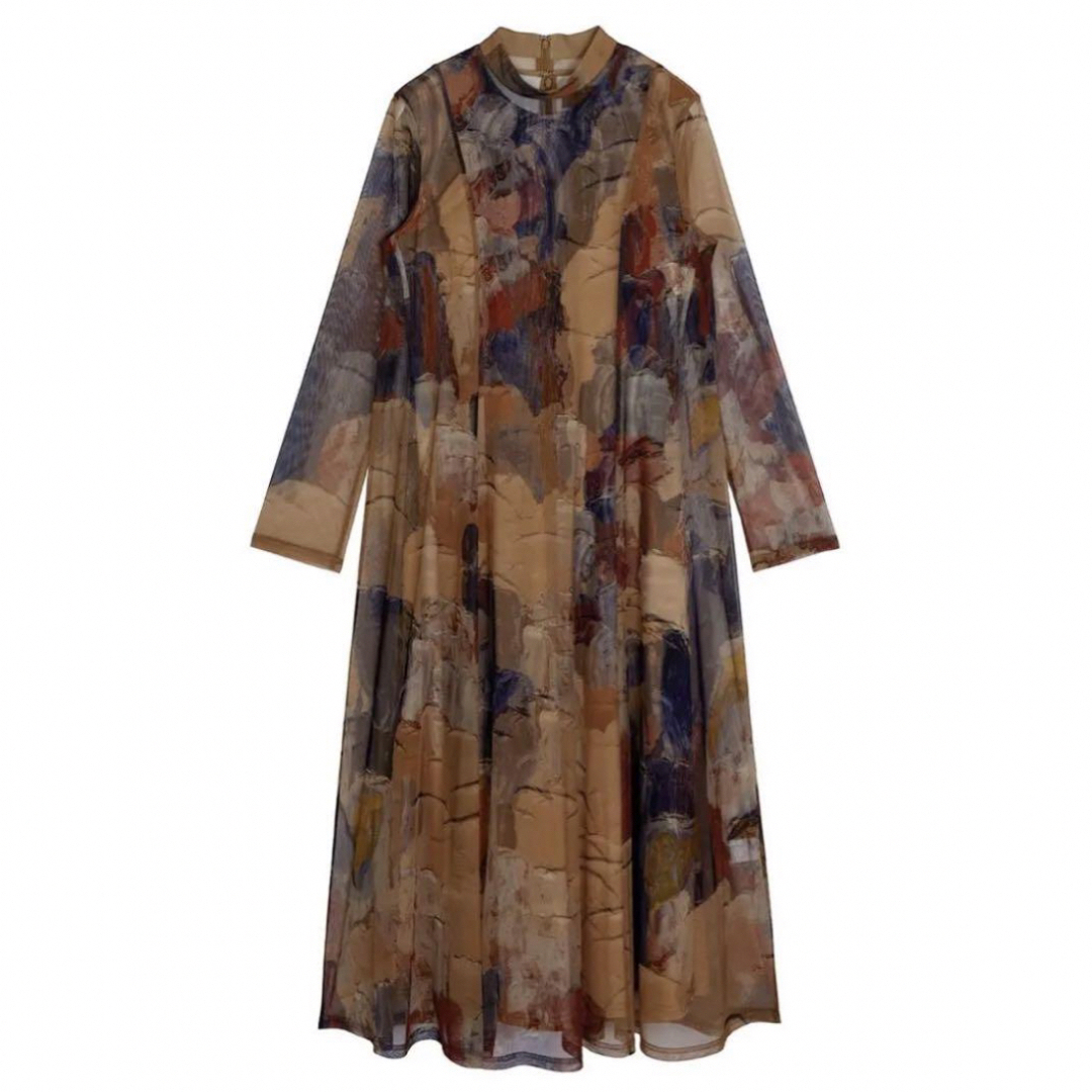 Ameri VINTAGE - AMERIVINTAGE UND GYPSUM ART DRESS ベージュの+solo