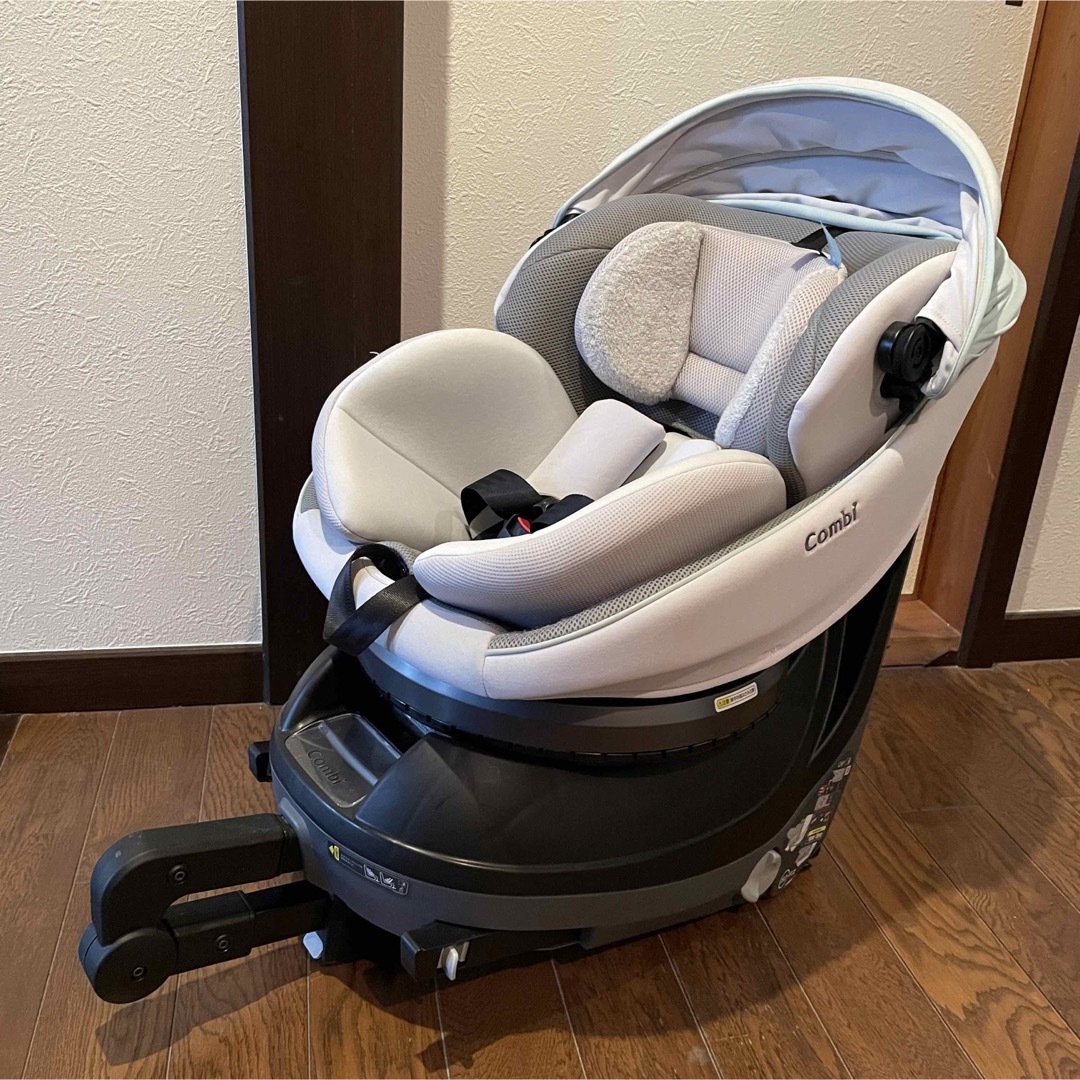 コンビ ISOFIX固定 クルムーヴ スマート ISOFIX EG JL-590 ダークグレー 0か月~ - 2