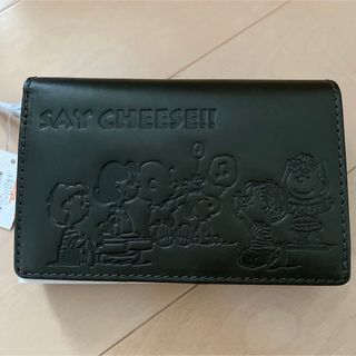 スヌーピー(SNOOPY)の新品　スヌーピー　SNOOPY 本革　折り財布　レディース　財布PEANUTS(財布)